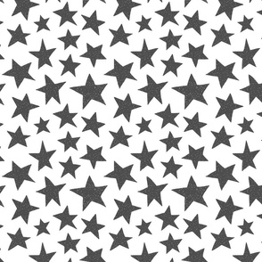 Doodle Stars on White