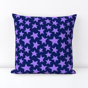 Doodle Stars on Purple