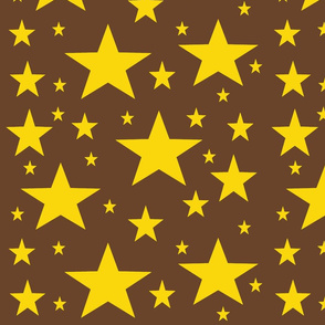 Gold_Stars_on_Brown