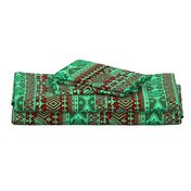 Green tribal design