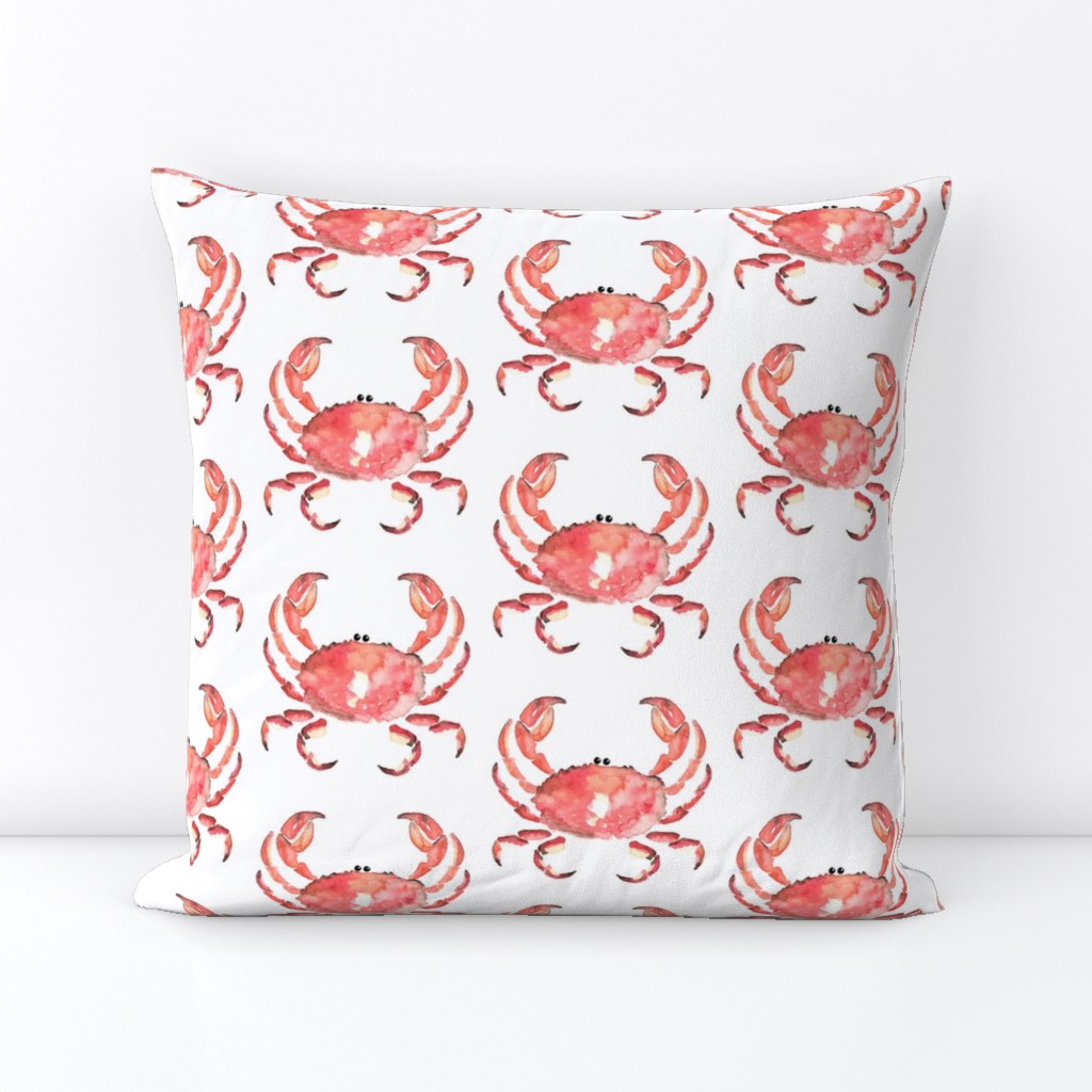 1f Crab Red Nautical Beach Animal