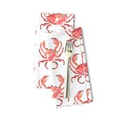 1f Crab Red Nautical Beach Animal