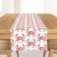 1f Crab Red Nautical Beach Animal