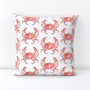 1f Crab Red Nautical Beach Animal