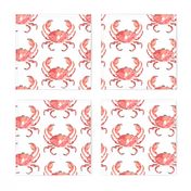 1f Crab Red Nautical Beach Animal