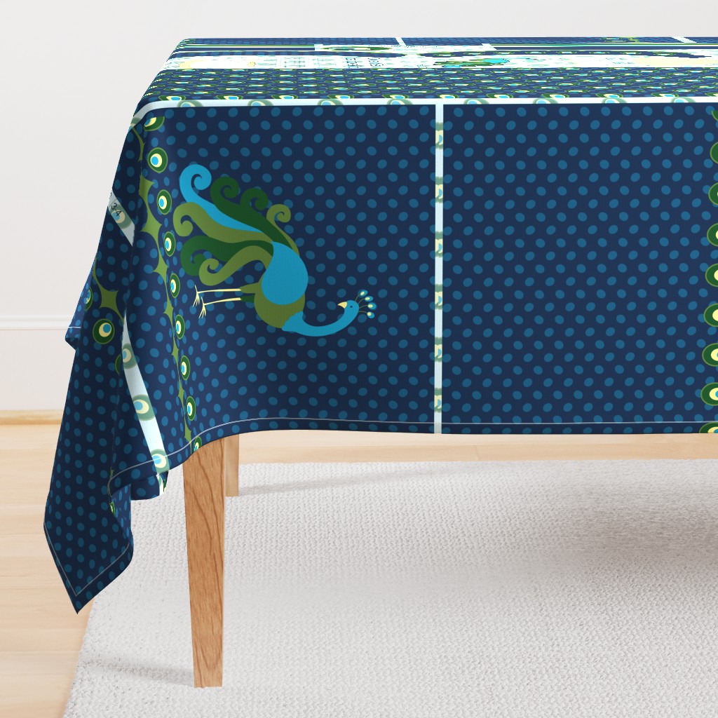  Ready to sew peacock skirt