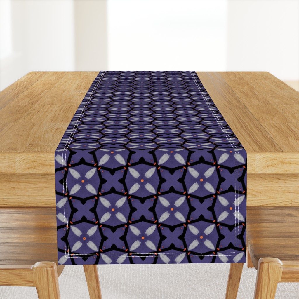 M+M Purple Trellis by Friztin