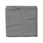 Quarter Inch Black and White Horizontal Stripes (Four to an Inch)