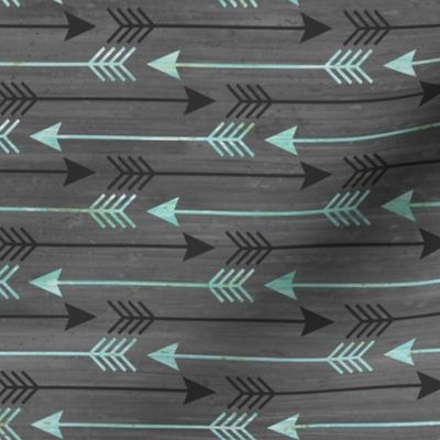 Arrows in Blue and Gray