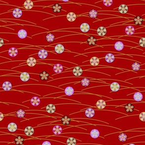 Candy Flower Field - Red