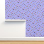 Candy Flower Field - Periwinkle