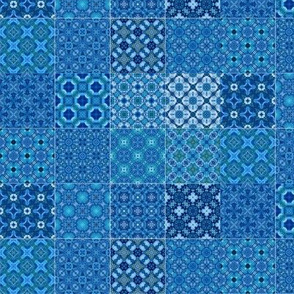 Blue portugal azulejos