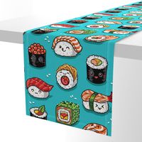 Cute kawaii sushi