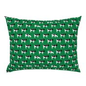 cows on green - farm fabric