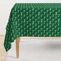 cows on green - farm fabric