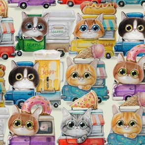 cats in foodtrucks!