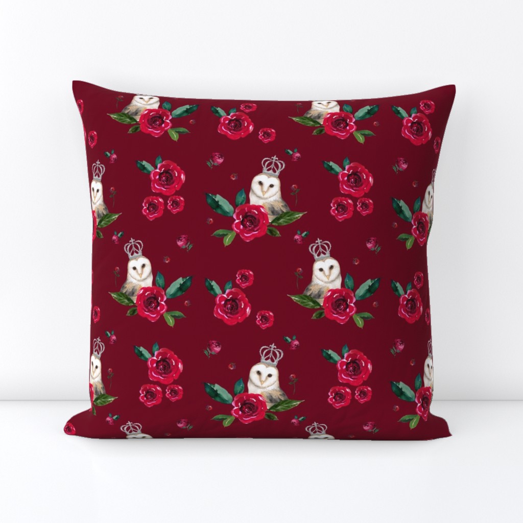 8" WINTER OWLS / MIX & MATCH / RED VELVET