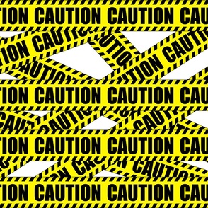 1 caution barricade construction notice warning danger hazard barrier police firefighter tape diagonal stripes life sized pop art novelty