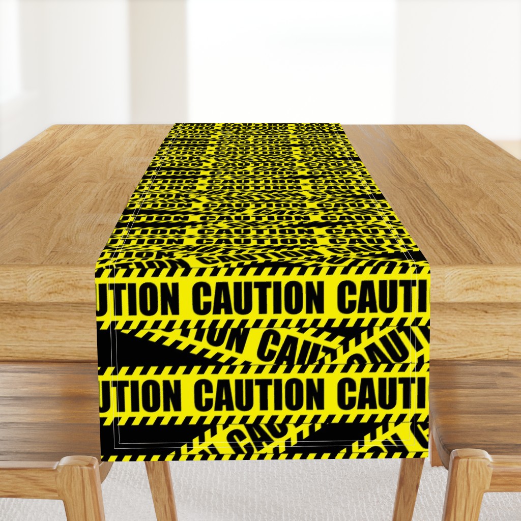 2 caution barricade construction notice warning danger hazard barrier police firefighter tape diagonal stripes life sized pop art novelty 