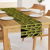 2 caution barricade construction notice warning danger hazard barrier police firefighter tape diagonal stripes life sized pop art novelty 