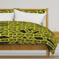 2 caution barricade construction notice warning danger hazard barrier police firefighter tape diagonal stripes life sized pop art novelty 