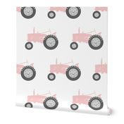 pink tractors