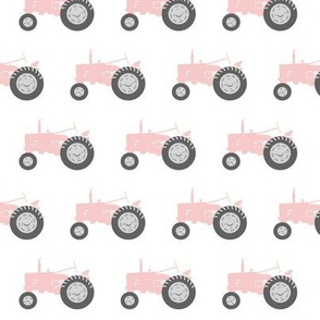 pink tractors