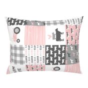 farm life wholecloth - woodgrain - pink and grey farm fabrics (90)