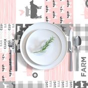 farm life wholecloth - woodgrain - pink and grey farm fabrics (90)