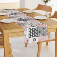 farm life wholecloth - woodgrain - pink and grey farm fabrics (90)