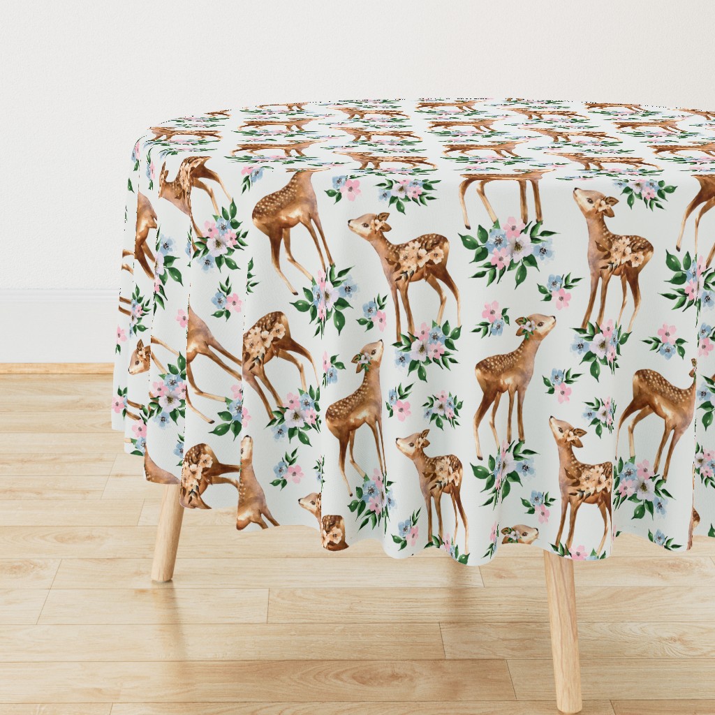 baby deer fabric 90