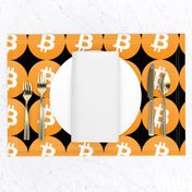 2 bitcoin coins money cryptocurrency digital currency pop art novelty 