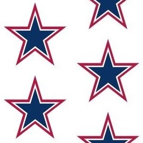 Red Blue Stars