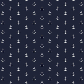 Anchor Navy - Medium