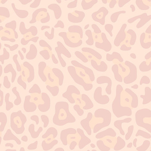 Leopard Print - Pastel Pink