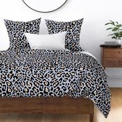 Leopard Print - Grey and Blush