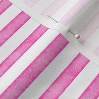 salted watercolor stripes // hot pink
