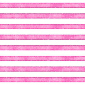 salted watercolor stripes // hot pink