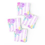 Striped Pastel Floral