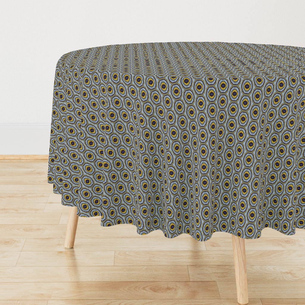 Shattering-navy,yellow,grey