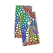 06721928 : pointillist 6-armed rainbow starfish