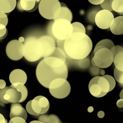 Bokeh Lights - Yellow