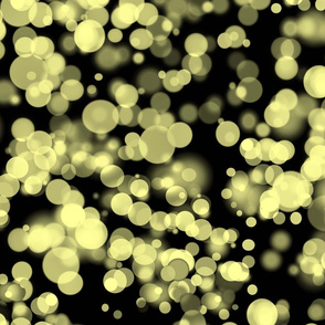 Bokeh Lights - Yellow