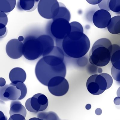 Bokeh Dots - Blue