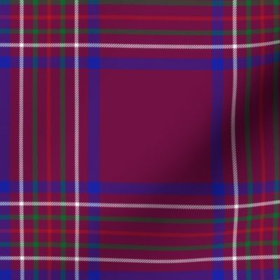 Burnett of Leys 1838  hunting tartan, 6" 