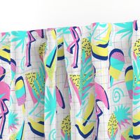 80s Flashback Tropical Fun - large