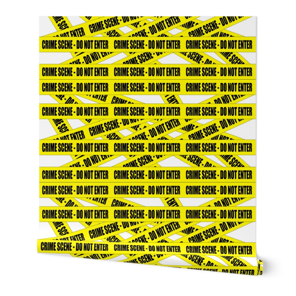 2 crime scene do not enter stay out barricade notice warning barrier police tape pop art caution novelty life sized jokes gags 