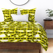 2 crime scene do not enter stay out barricade notice warning barrier police tape pop art caution novelty life sized jokes gags 