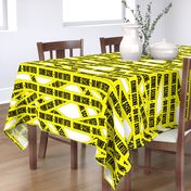 2 crime scene do not enter stay out barricade notice warning barrier police tape pop art caution novelty life sized jokes gags 