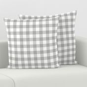 grey and white buffalo plaid - plaid fabric 